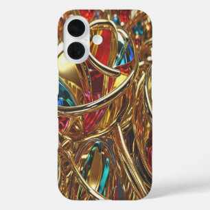 Gold & Jewels #18 - iPhone 16 Cases