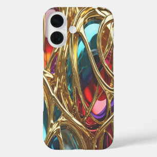 Gold & Jewels #1 - iPhone 16 Cases