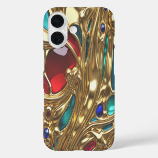 Gold & Jewels #2 - iPhone 16 Cases