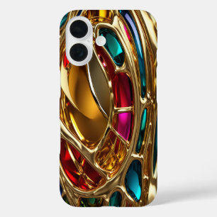 Gold & Jewels #40 - iPhone 16 Cases