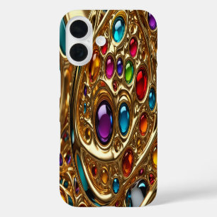 Gold & Jewels #53 - iPhone 16 Cases