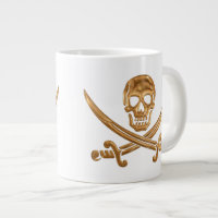 Gold Jolly Roger