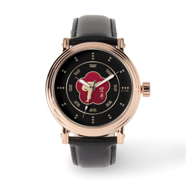 Gold Karate Luxury Watch (Front)