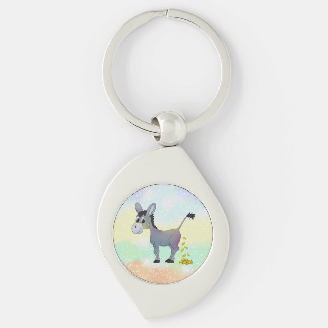 gold keychain (Front)