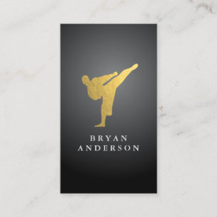 Gold Kickboxing - Carte de visite des arts martiau