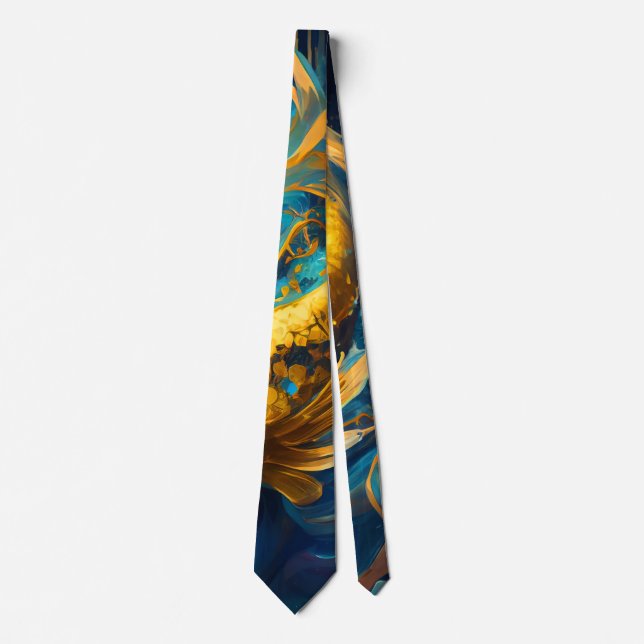 Gold Koi :: Tie (Front)