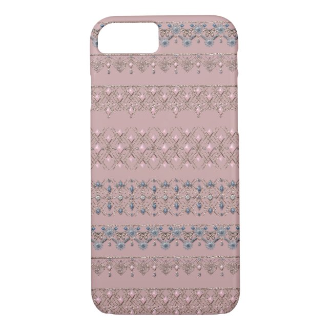 Gold lace Case-Mate iPhone case (Back)
