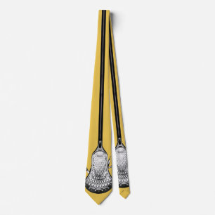 Gold Lacrosse Neck Tie