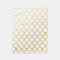 Gold Lattice Moroccan Pattern