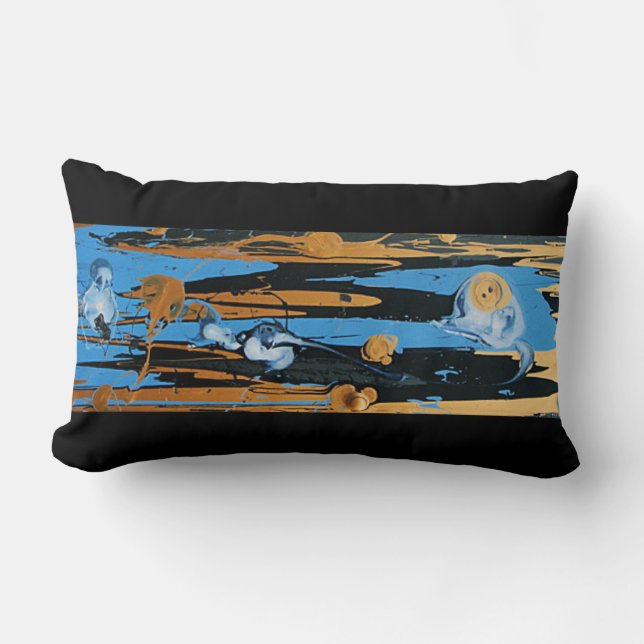 GOLD LAVA LUMBAR PILLOW (Front)