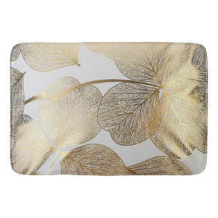 Gold Leaf Bath Mat