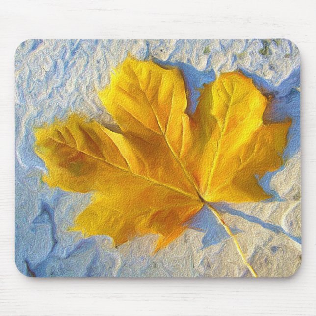 Gold Leaf  ~ Mousepad (Front)