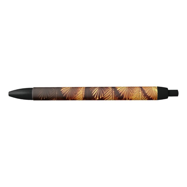 Gold Leafs Custom Pen (Front)
