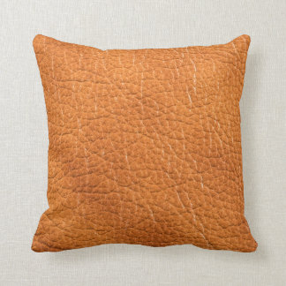 Gold Leather Pillow