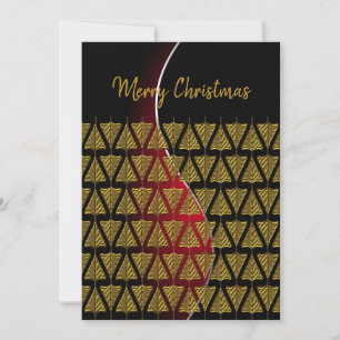 "gold" leaves for Christmas Holiday Card