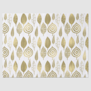 Gold Leaves Tissue Paper