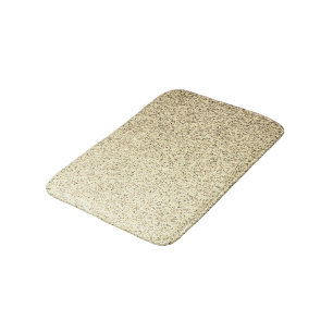 Gold light soft glitter sparkles bath mat