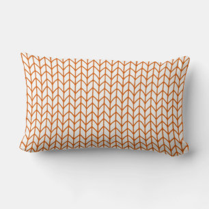 GOLD LINE KNIT Lumbar Pillow