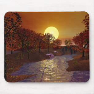 Gold Linger Mouse Pad