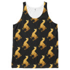 Gold Llama Tank Top Pattern