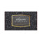 GOLD LOGO classy elegant glitter sparkle black