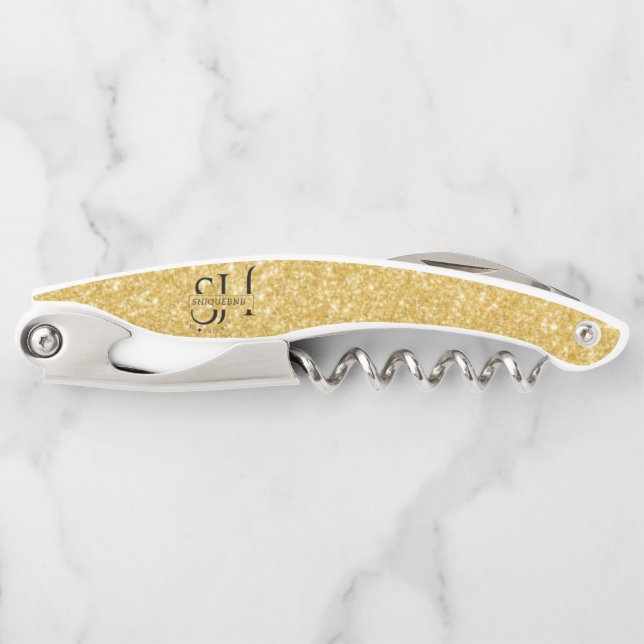 Gold Logo Corkscrew (Front)