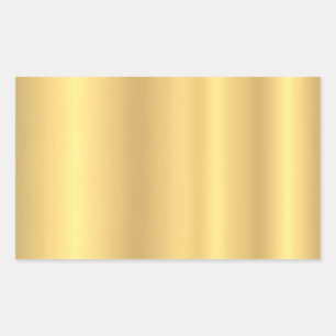 Gold Look Add Your Text Elegant Blank Template Sticker
