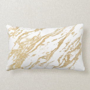 Gold lumbar pillow