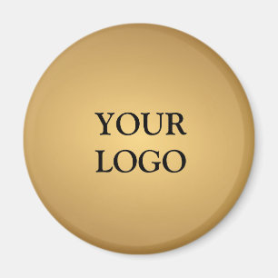 Gold Luxurious Gold Design Professional Your logo Magnet