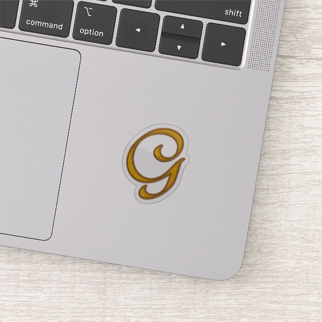 Gold Luxury Monogram G (Detail)