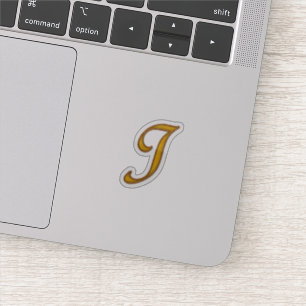 Gold Luxury Monogram I