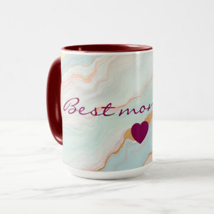 Gold Luxury Popular Blush Pink Mint Collection Mug