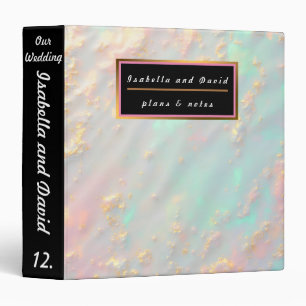 Gold Luxury Trendy Blush Pink Soft Mint Collection Binder