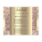Gold Makeup Beauty Salon Rose Hair Nails Glitter