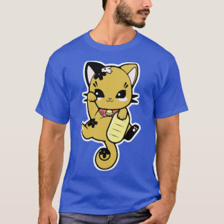 Gold Maneki Neko  T-Shirt