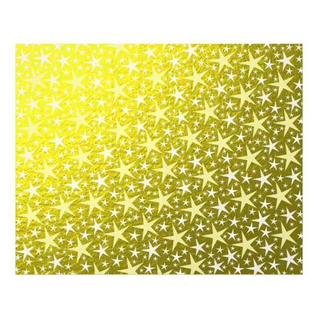 gold,many little stars in a golden background  photo print (Front)