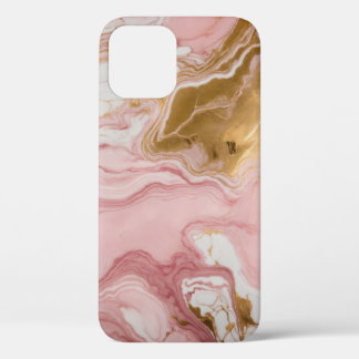 gold marble iPhone 12 case