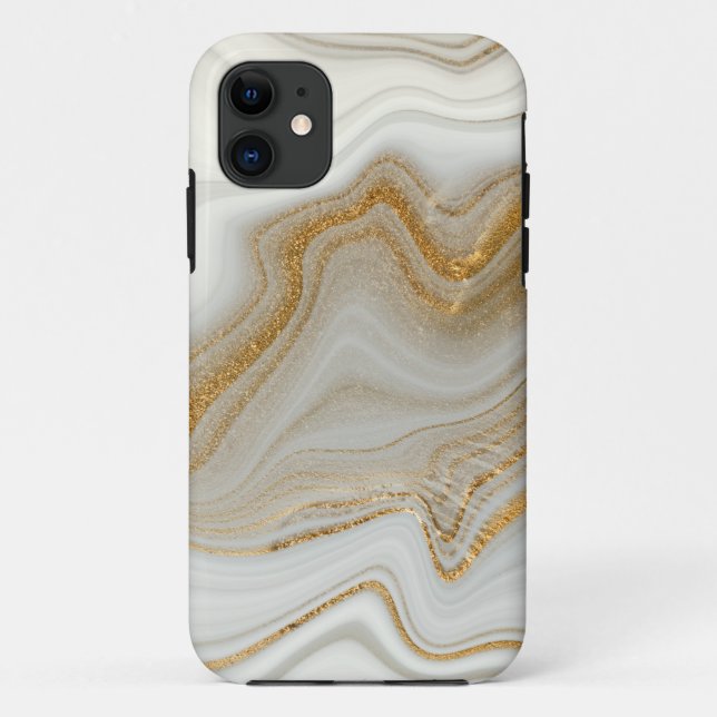 Gold Marble  Case-Mate iPhone Case (Back)