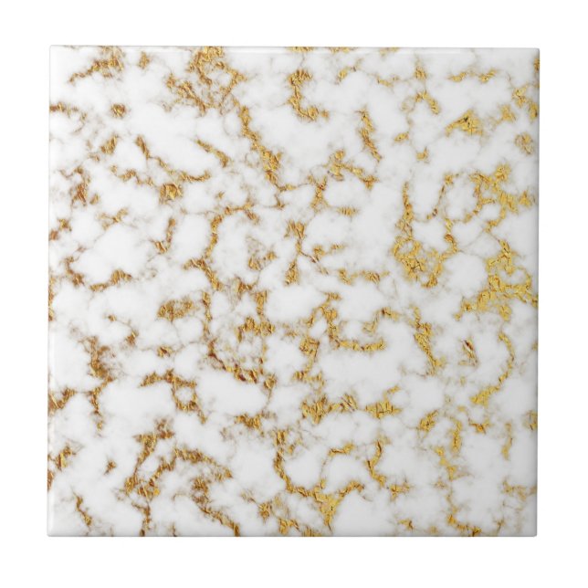 Gold Marble Foil Texture Tile (Front)