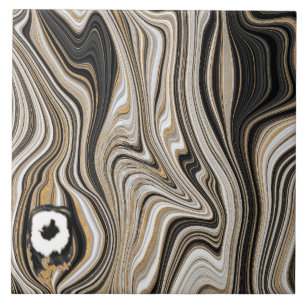 Gold Marble Pattern Tile