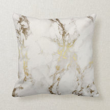 Gold Marble pillow