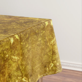 Gold Marble Tablecloth