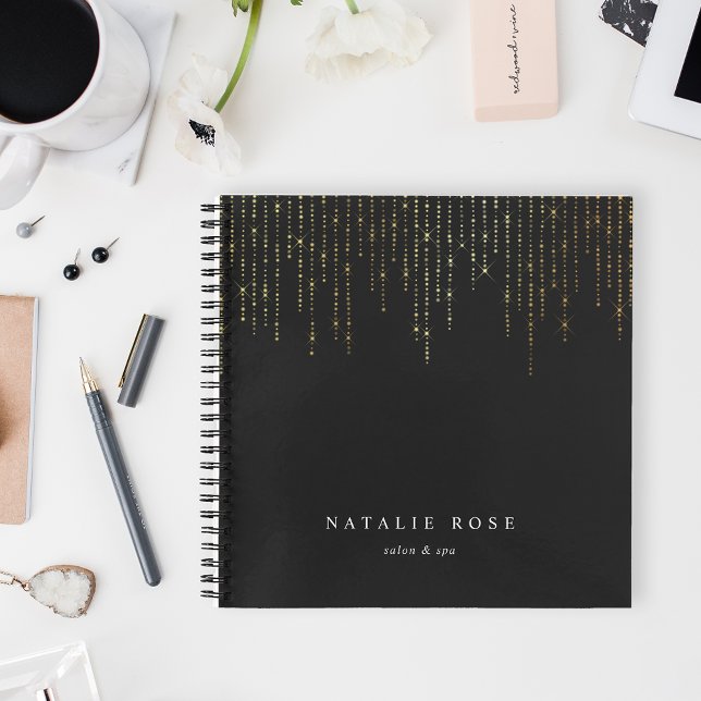 Gold Marquee Personalized Notebook (Creator Uploaded)