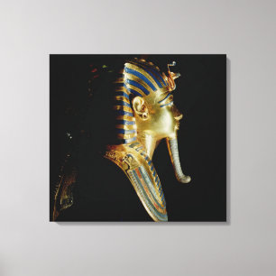 Gold mask of Tutankhamun Canvas Print
