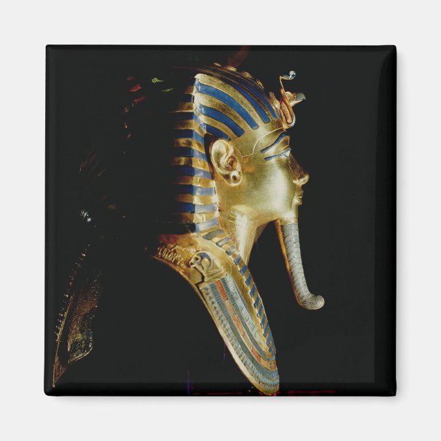 Gold mask of Tutankhamun Magnet (Front)