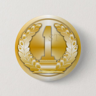 Gold Medal 2 Inch Round Button