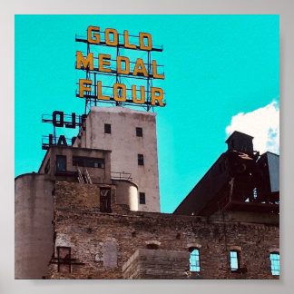 gold medal flour poster