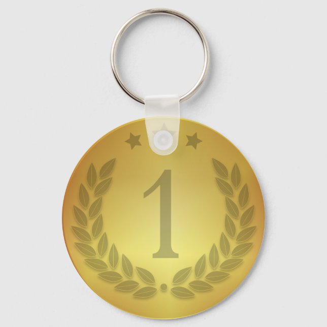 Gold medal keychain (Front)