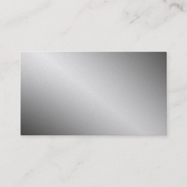 Gold Metal Look Business Cards (Front)