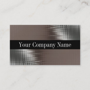 Gold Metal Look Business Cards